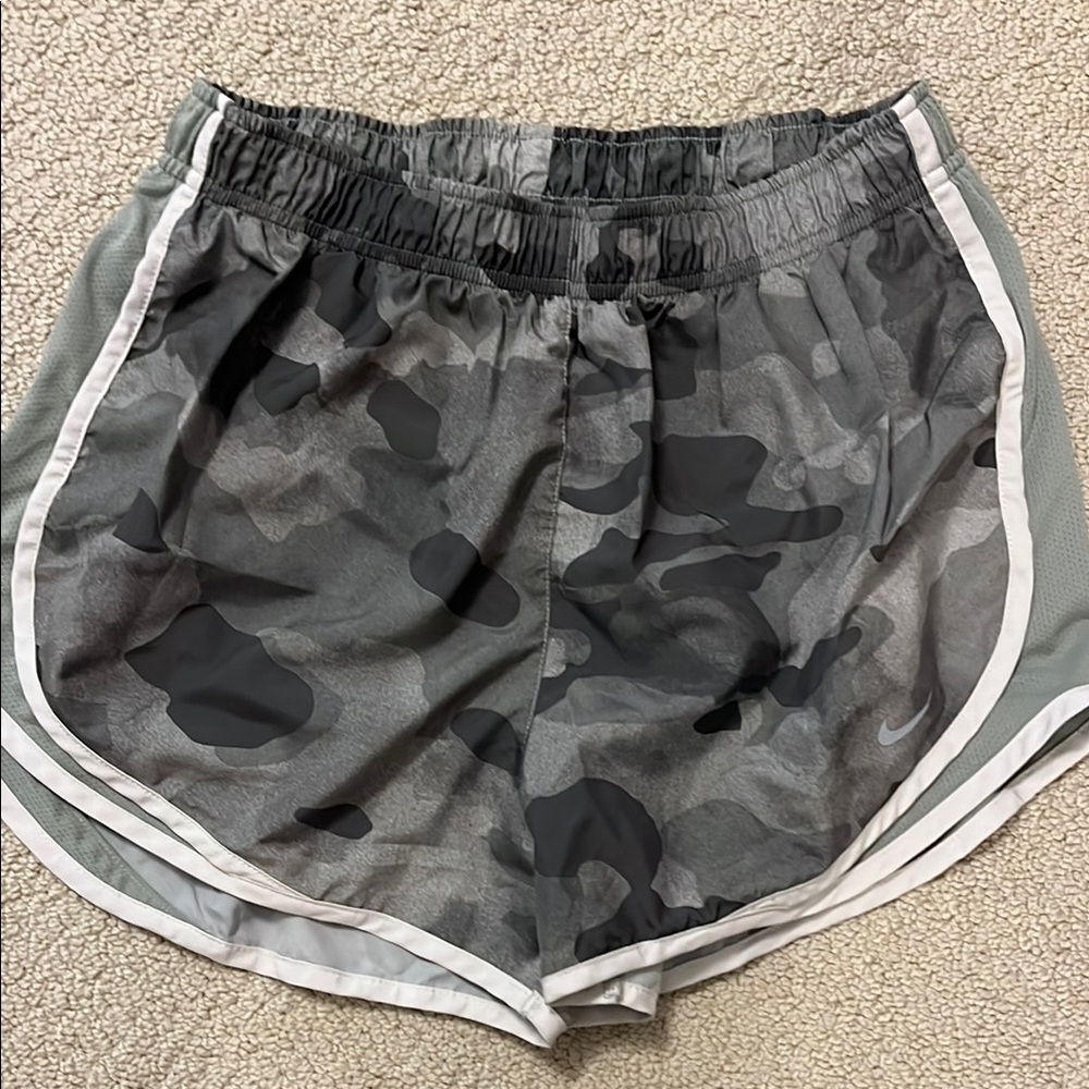 Women's Nike Gray Camo running  Shorts